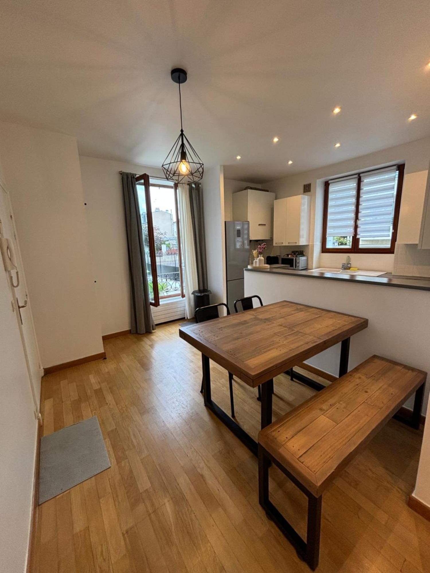 Appartement 2 Chambres Dans Une Belle Maison A Proximite De Paris Аньер-сюр-Сен Экстерьер фото