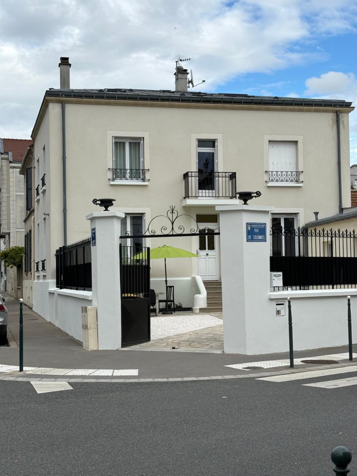 Appartement 2 Chambres Dans Une Belle Maison A Proximite De Paris Аньер-сюр-Сен Экстерьер фото